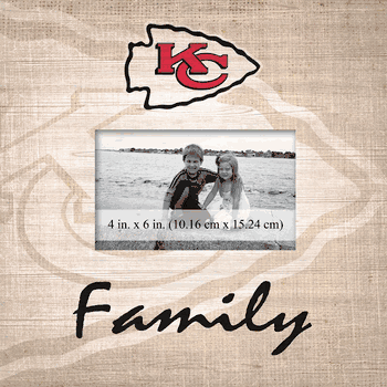 Kansas City Chiefs Family Picture Frame
