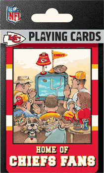 Kansas City Chiefs Fan Deck Playing Cards