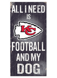 Kansas City Chiefs Football and My Dog Sign