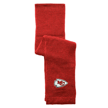 Kansas City Chiefs Full Color Waffle Scarf