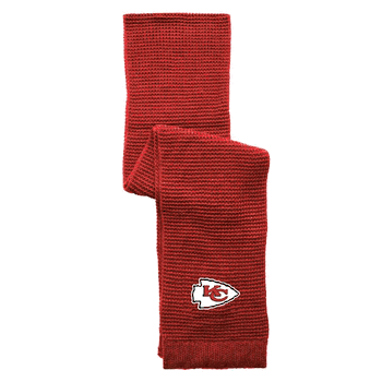 Kansas City Chiefs Full Color Waffle Scarf