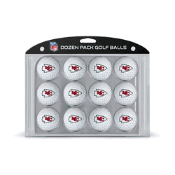 Kansas City Chiefs Golf Balls Pack of 12