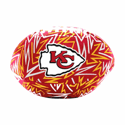 Kansas City Chiefs Graffiti Micro Soft Football