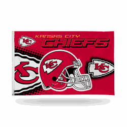 Kansas City Chiefs Helmet Banner Flag (3X5)