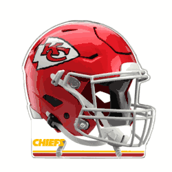 Kansas City Chiefs Helmet Acrylic Standee