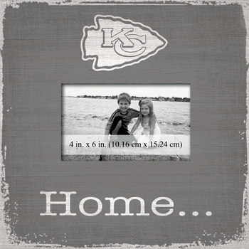Kansas City Chiefs Home Picture Frame