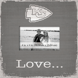 Kansas City Chiefs Love Picture Frame