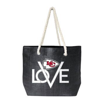 Kansas City Chiefs Love Tote CLEARANCE SALE - LIMITED QUANTITIES AT THIS PRICE