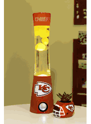 Kansas City Chiefs Magma Lamp - Bluetooth Speaker