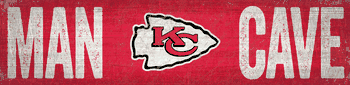Kansas City Chiefs Man Cave Sign