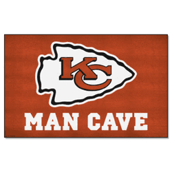 Kansas City Chiefs Man Cave Ulti-Mat Rug - 5ft. x 8ft.