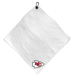 Kansas City Chiefs Microfiber Small Towel - 15" x 15" (White)