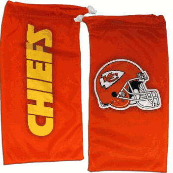 Kansas City Chiefs Microfiber Sunglass Bag