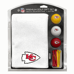 Kansas City Chiefs Microfiber Towel Gift Set - 16 x 40 (White)