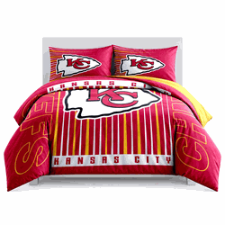 Kansas City Chiefs Momentum Bedding Comforter Set F/Q
