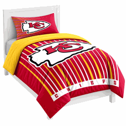 Kansas City Chiefs Momentum Bedding Comforter Set Twin