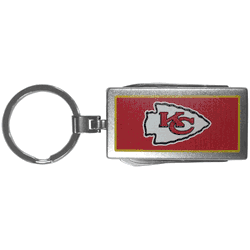 Kansas City Chiefs Multi-tool Key Chain, Logo