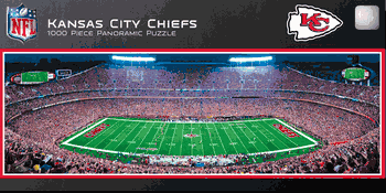 Kansas City Chiefs NFL 1000pc Panoramic Puzzle