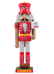 Kansas City Chiefs NFL 12" Nutcracker