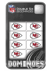 Kansas City Chiefs NFL Dominoes