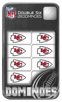 Kansas City Chiefs NFL Dominoes
