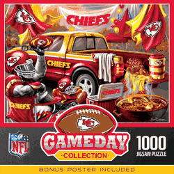 Kansas City Chiefs NFL Gameday 1000pc Puzzle