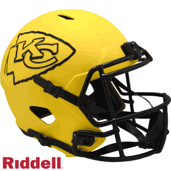 Kansas City Chiefs NFL Helmet Riddell Replica Full Size Speed Style Rave Alternate RAVE
