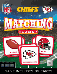 Kansas City Chiefs NFL Matching Game