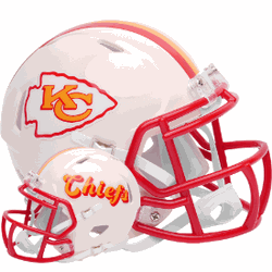 Kansas City Chiefs NFL Mini Speed Football Helmet RETRO