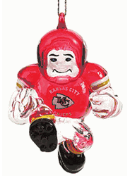 Kansas City Chiefs Ornament 3 Inch Crystal Halfback CO