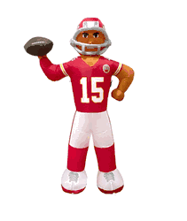 Kansas City Chiefs Patrick Mahomes 7' 7 FT Inflatable Player