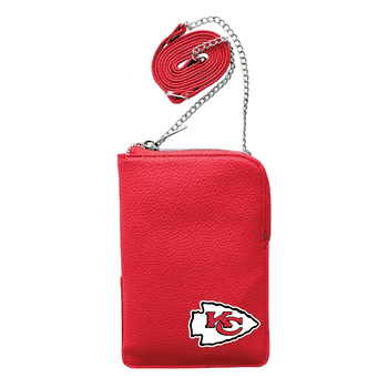 Kansas City Chiefs Pebble Smart Purse Light Red