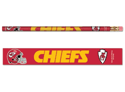 Kansas City Chiefs Pencil 6 Pack