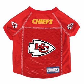 Kansas City Chiefs Pet Jersey Small