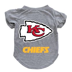 Kansas City Chiefs Pet T-Shirt Extra Small