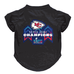 Kansas City Chiefs Pet T-Shirt Medium
