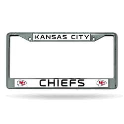 Kansas City Chiefs Chrome Frame