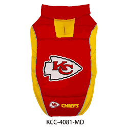 Kansas City Chiefs Puffer Vest - Medium