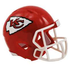 Kansas City Chiefs Riddell NFL Speed Pocket Pro Helmet