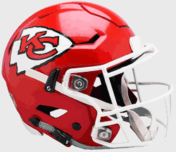 Kansas City Chiefs SpeedFlex Full Size Football Helmet