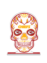 Kansas City Chiefs Standee, Skull