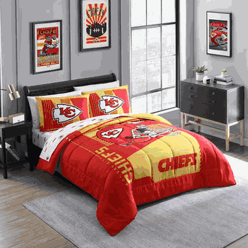 Kansas City Chiefs Status Bed In A Bag Full