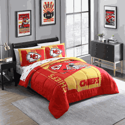 Kansas City Chiefs Status Bed In A Bag Queen