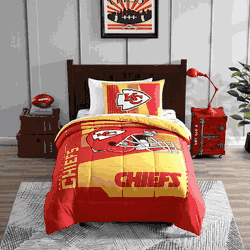 Kansas City Chiefs Status Bed In A Bag Twin