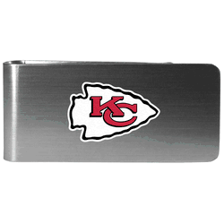 Kansas City Chiefs Steel Money Clip, Logo