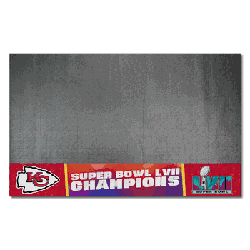 Kansas City Chiefs Super Bowl LVII Grill Mat