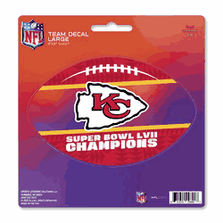 Kansas City Chiefs Super Bowl LVII Large Decal