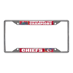 Kansas City Chiefs Super Bowl LVII License Plate Frame