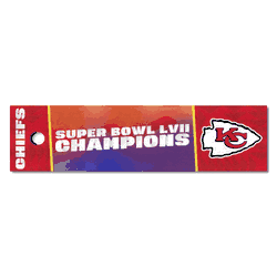 Kansas City Chiefs Super Bowl LVII Putting Green Mat