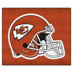 Kansas City Chiefs Tailgater Rug - 5ft. x 6ft., Helmet Logo